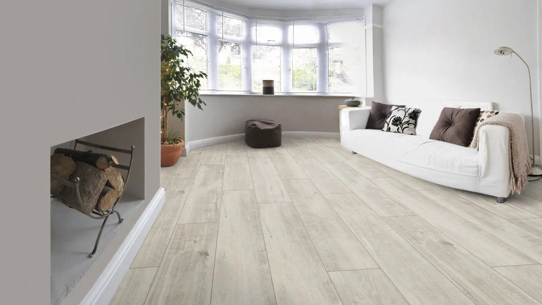 Kronotex Exquisit plus Gala Eiche weiss XL Landhausdiele Laminat
