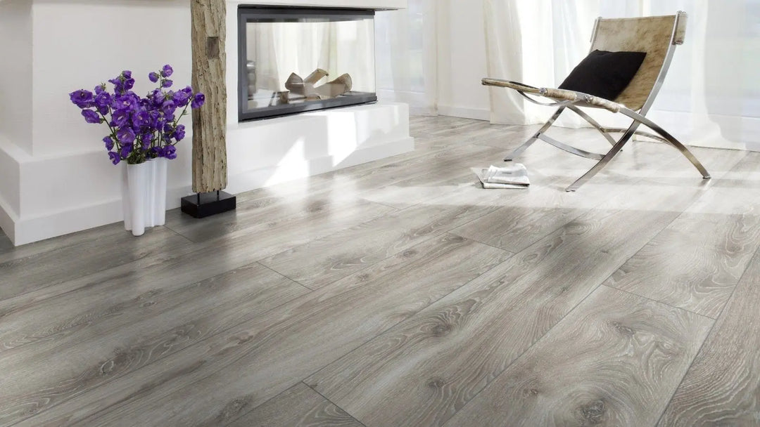 Kronotex Mammut plus Highland Eiche silber Landhausdiele Laminat