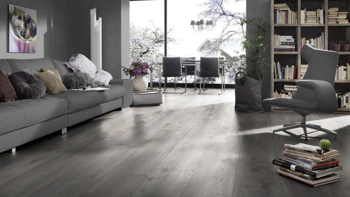 Kronotex Mammut plus Makro Eiche weiss Landhausdiele Laminat - Reud Bodenarena