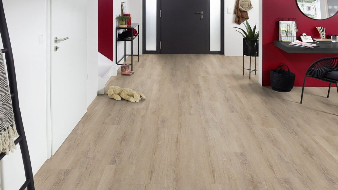 X - Cellent Eiche Ficus SPC mit integrierte Trittschalldämmung Vinylboden Click - Reud Bodenarena
