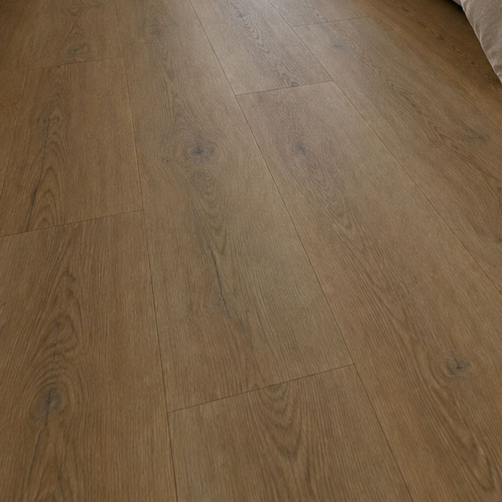 Detailaufnahme Klick Vinyl Eiche rustikal mit 3,5 mm Aufbauhöhe und Klickprofil