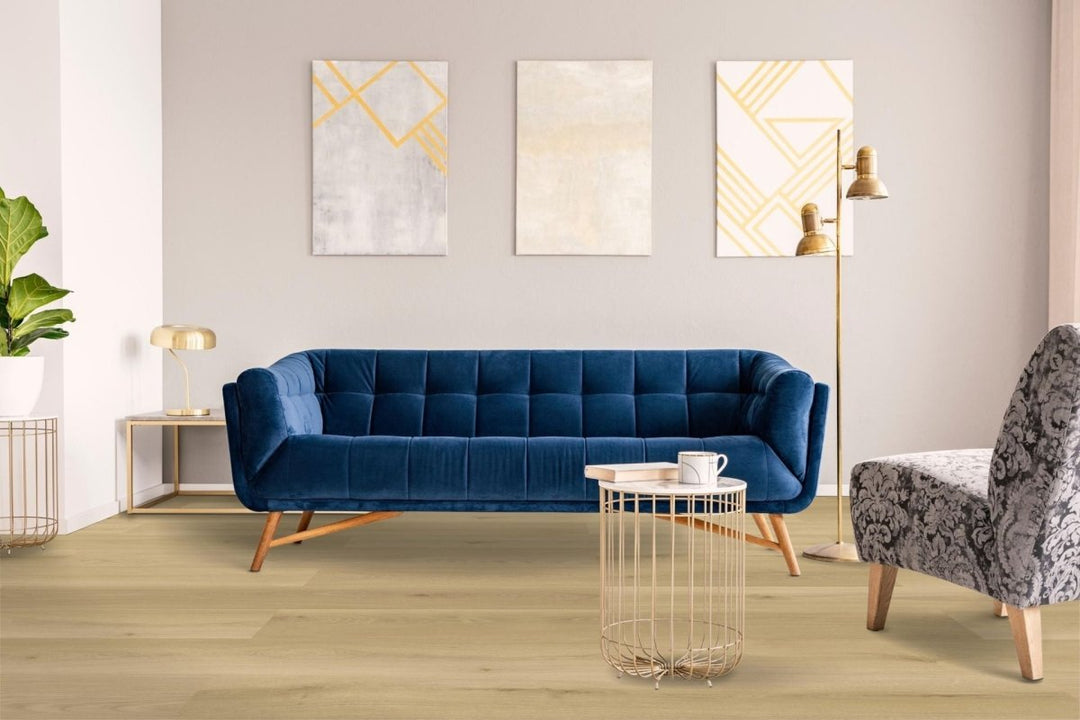 Klick Vinyl Baienbach Eiche CHECK One 2477 mit Trittschall - Reud Bodenarena