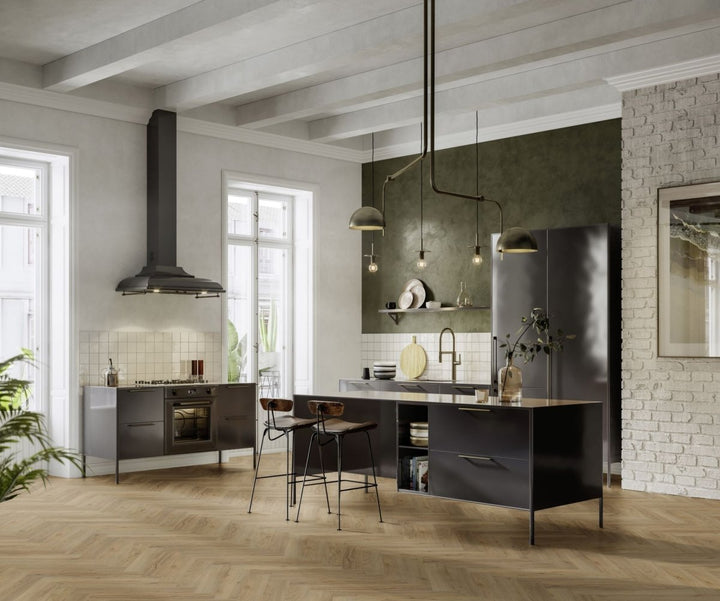 Klick Vinyl Fresh Oak Authentic 50 - 05 Fischgrät Pure 1040 Repac - Reud Bodenarena