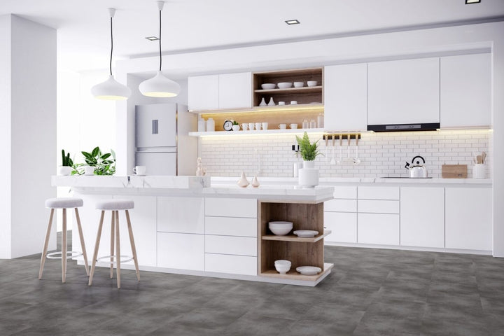 Klick Vinyl Modern Concrete 65 - 05 Dark Repac - Reud Bodenarena