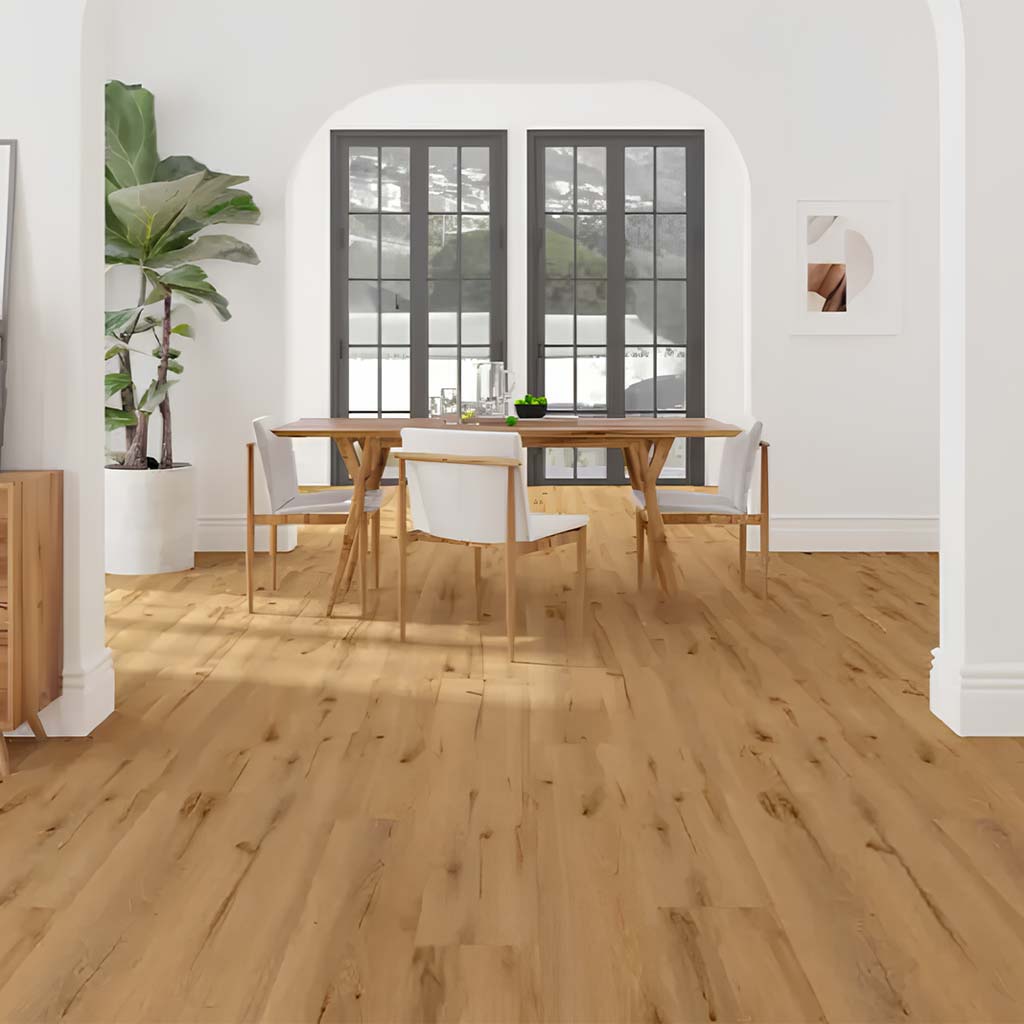 Decoflooring Eiche Forset mit Trittschalldämmung Vinylboden Klick – Reud Bodenarena