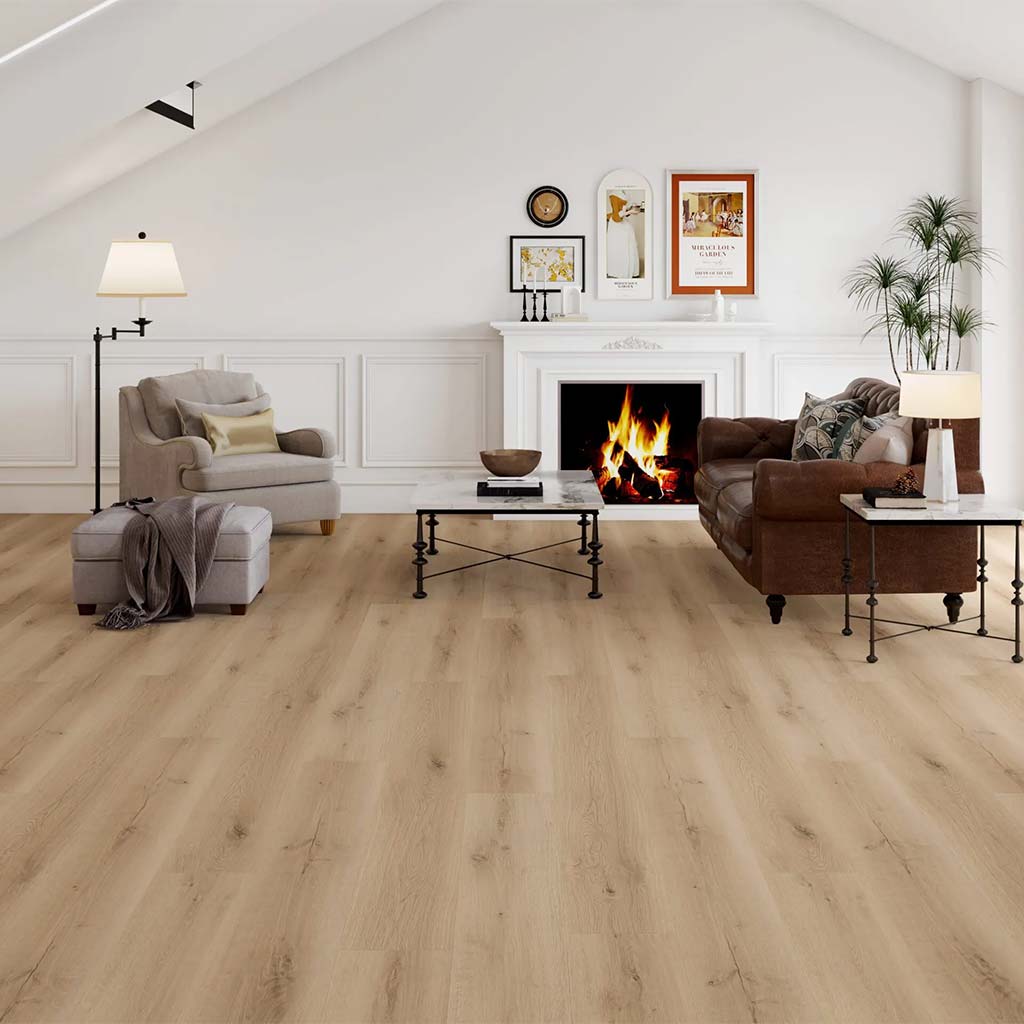 Decoflooring Eiche Torsby mit Trittschalldämmung Vinylboden Klick – Reud Bodenarena