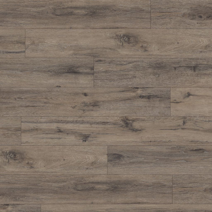 Laminat EGGER Eiche dunkel EL1007 als rustikale Landhausdiele in Holzoptik, Dekoransicht von Reud Bodenaren