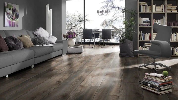 Kronotex Mammut plus Makro Eiche grau Landhausdiele Laminat