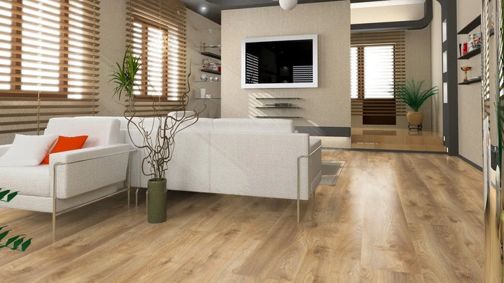 Kronotex Mammut plus Makro Eiche natur Landhausdiele Laminat