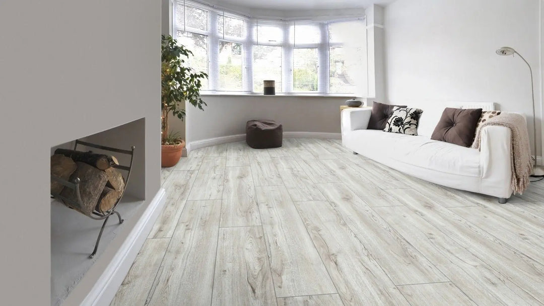 Kronotex Exquisit plus Montmelo Eiche Creme XL Landhausdiele Laminat