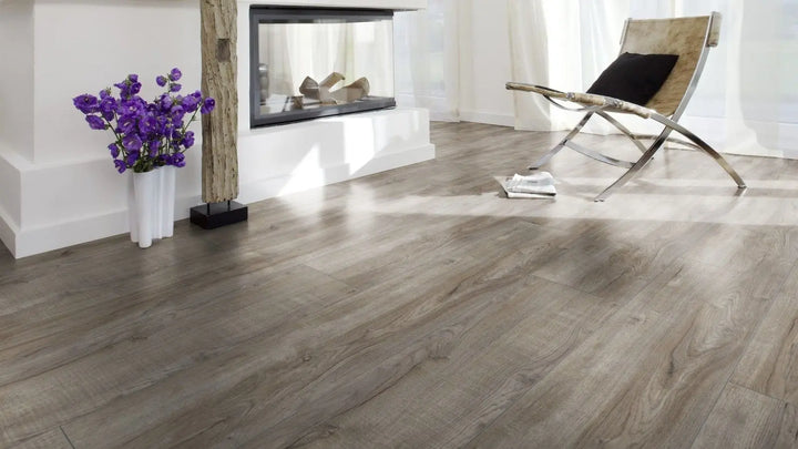 Kronotex Exquisit plus Montmelo Eiche Silber XL Landhausdiele Laminat