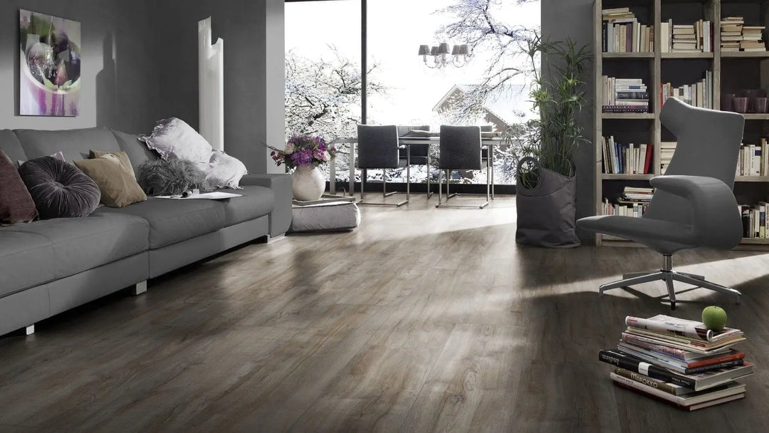 Kronotex Exquisit plus Montmelo Eiche Silber XL Landhausdiele Laminat