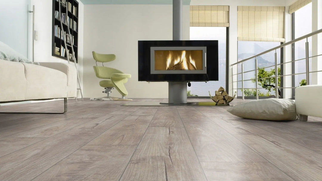 Kronotex Exquisit Nostalgie Teak beige Landhausdiele Laminat