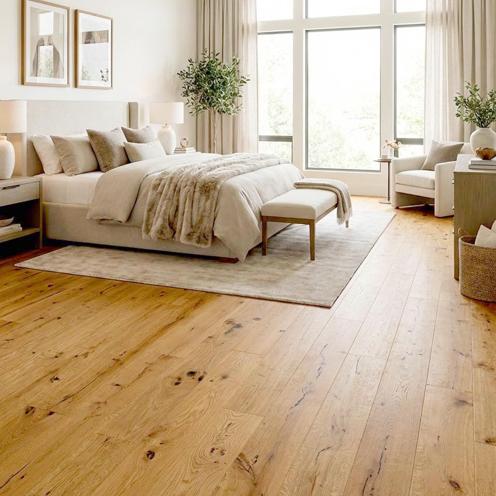 Klick Fertigparkett Eiche Pula Rustikal natur geölt Landhausdiele - Reud Bodenarena