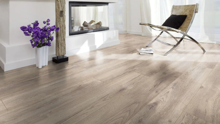 Kronotex Exquisit Pettersson Eiche beige Landhausdiele Laminat