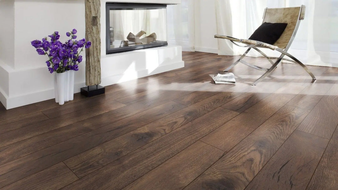 Kronotex Amazone Pettersson Eiche dunkel Landhausdiele Laminat