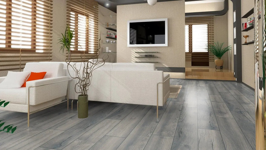 Kronotex Exquisit Pettersson Eiche grau Landhausdiele Laminat