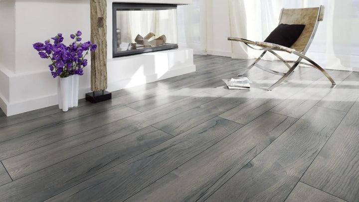 Kronotex Exquisit Pettersson Eiche grau Landhausdiele Laminat