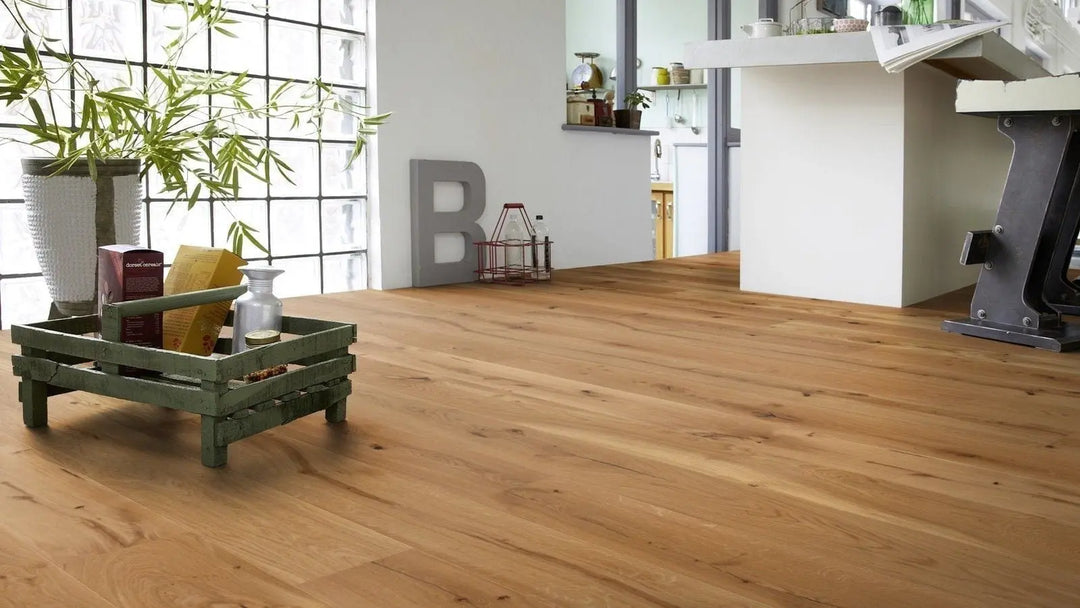 Timed Eiche rustikal geölt Landhausdiele Fertigparkett