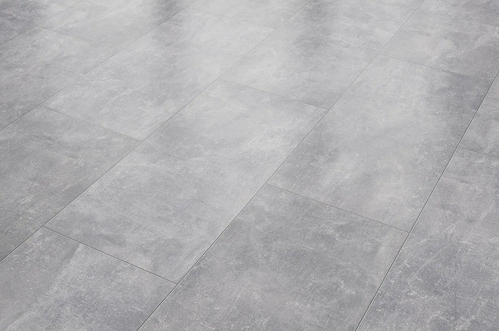 Classen Visiogrande Fliesenoptik Sottofondo Grigio - Sichtestrich hell Laminat