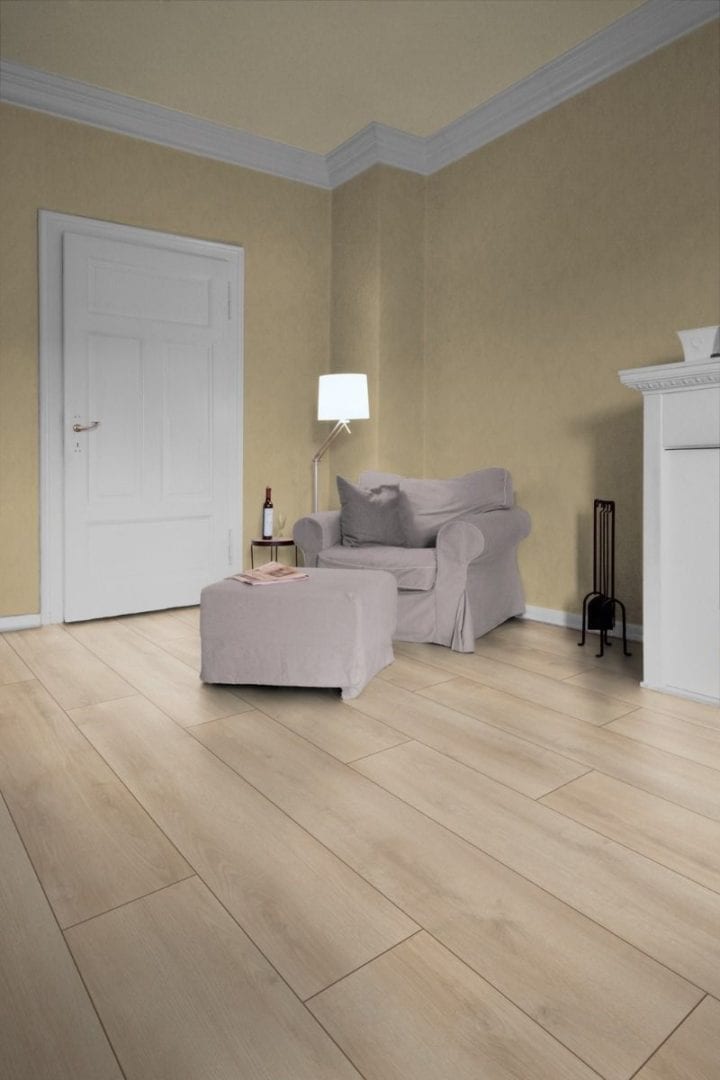 Kronotex Advanced Sommer Eiche beige XL Landhausdiele Laminat - Reud Bodenarena