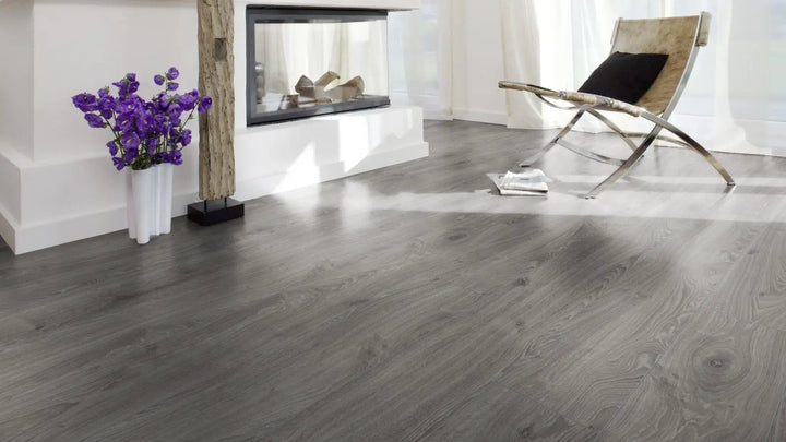 Laminat Kronotex Robusto Timeless Oak grau Landhausdiele