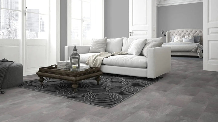 Classen Visiogrande Fliesenoptik Tonschiefer grau Laminat