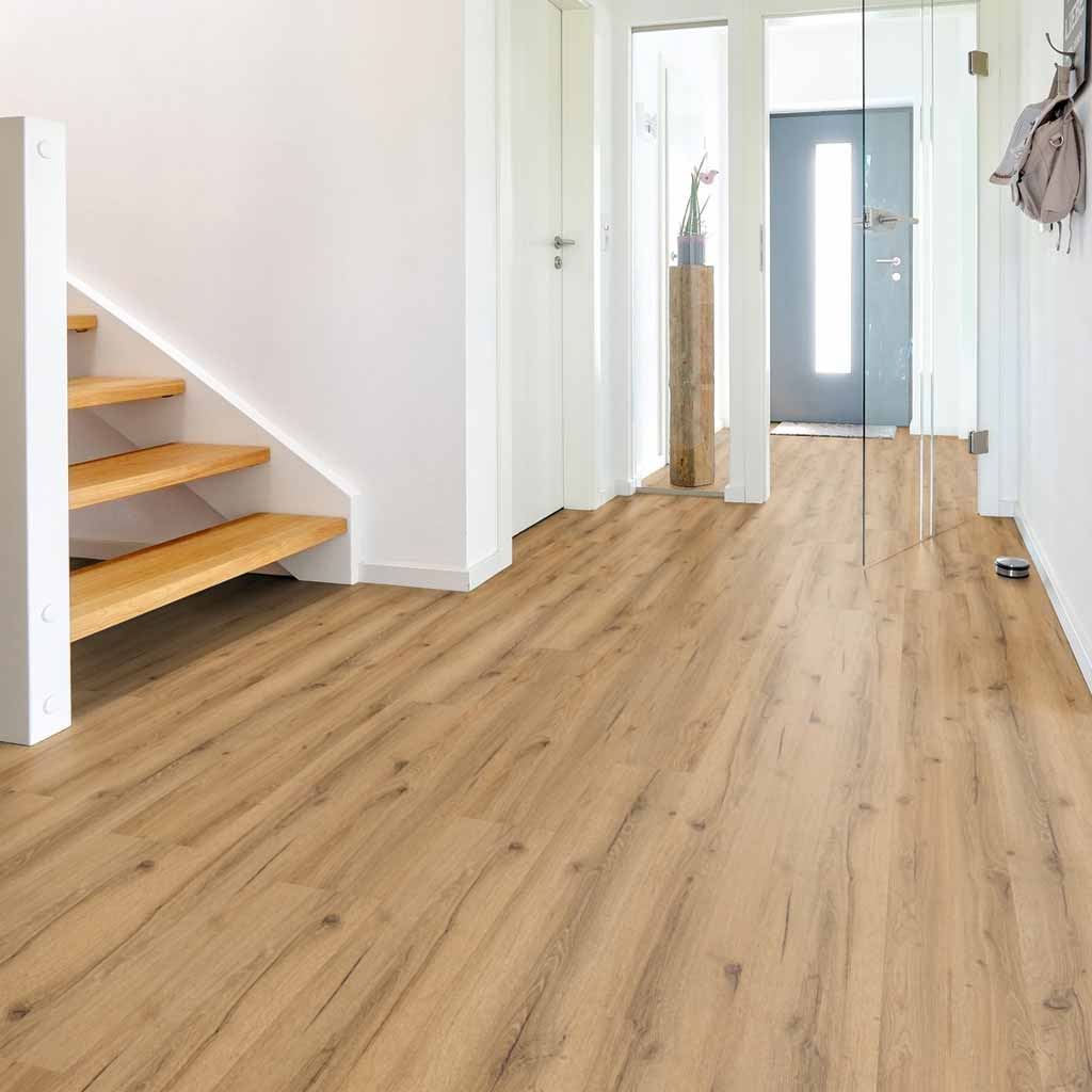 Bodencouture SofTEC Eiche Erica mit Kork Trittschalldämmung Vinylboden Klick - Reud Bodenarena