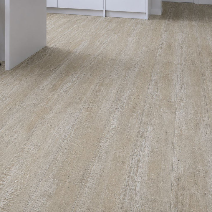 Klick Vinylboden Landhausdiele Washed Pine beige GreenLine Landhausdieleoptik Oberfläche - Reud Bodenarena