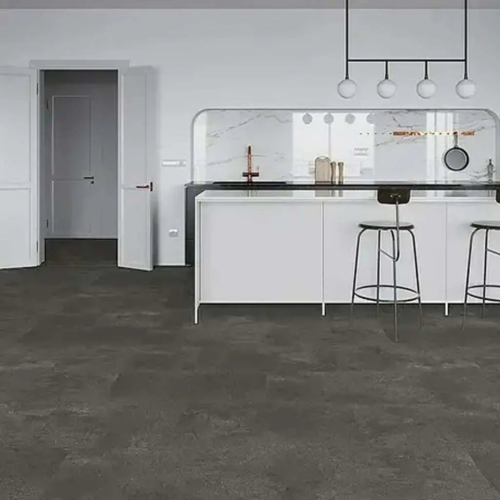 Vinylboden Klick Beton dunkel - Reud Bodenarena