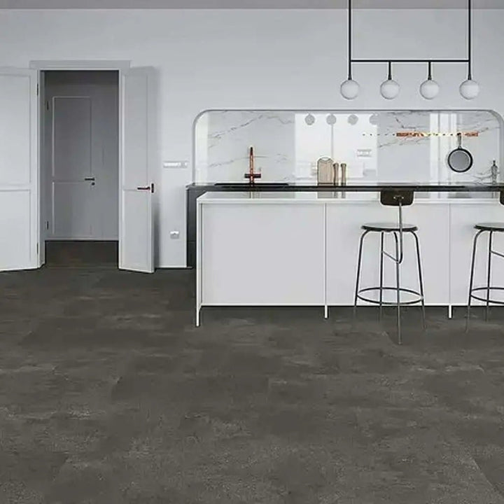 Vinylboden Klick Beton dunkel - Reud Bodenarena