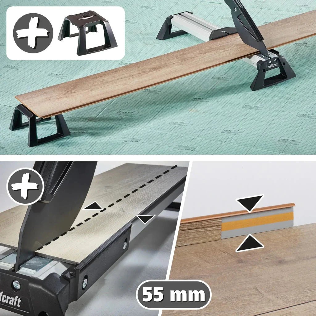 Vinyl - und Laminatschneider VLC 800 - REUD Bodenarena