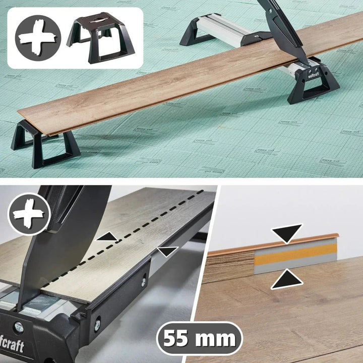 Vinyl - und Laminatschneider VLC 800 - REUD Bodenarena