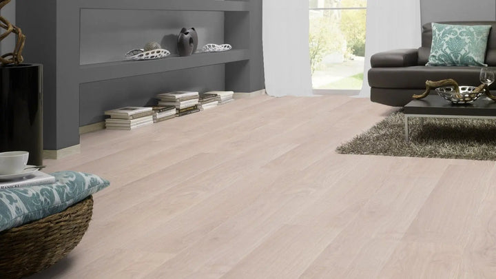 Kronotex Exquisit Waveless Oak white Landhausdiele Laminat