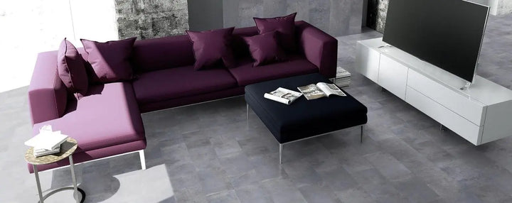 Classen Visiogrande Concrete Kiesel - Zementestrich grau Laminat