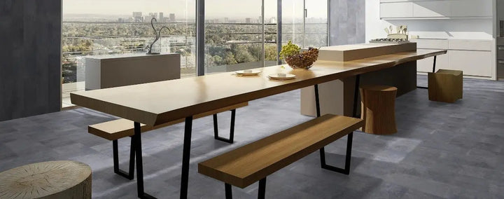 Classen Visiogrande Concrete Kiesel - Zementestrich grau Laminat