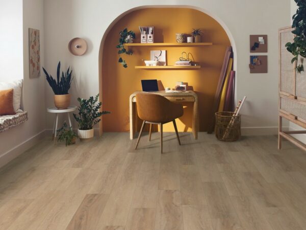 Langdiele Vinyl 15mm Eiche Grande Lotte Oak mit Kork Trittschalldämmung Vinylboden Klick