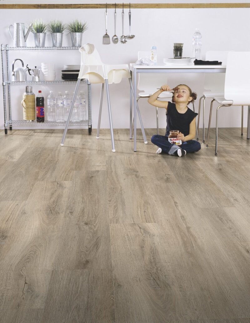 Gerflor Virtuo Clic Rigid Acoustic 1026 Baita Taupe Vinylboden Klick