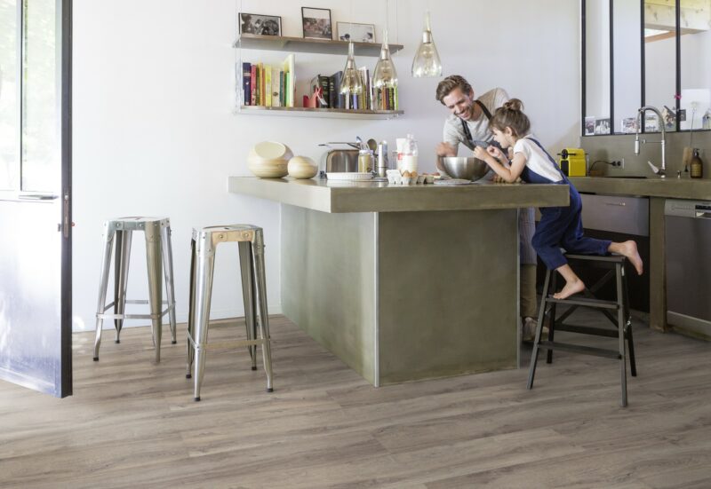 Gerflor Virtuo Clic Rigid Acoustic 1026 Baita Taupe Vinylboden Klick