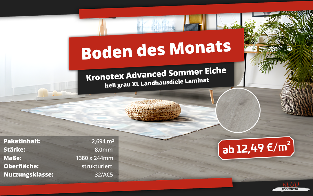 Kronotex D3904 Boden des Monats